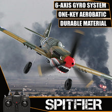 Load image into Gallery viewer, RC Airplane Ready to Fly Upgrade P-40 Warhawk Remote Control Airplanes for Beginners
