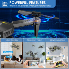 Load image into Gallery viewer, AVIALOGIC Mini Drone with Camera for Kids, Remote Control Helicopter Toys Gifts for Boys Girls, FPV RC Quadcopter with 1080P HD Live Video Camera, Altitude Hold, Gravity Control, 2 Batteries