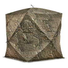 Load image into Gallery viewer, Guide Gear Field General 4-Star Hunting Ground Blind with Snow Support Pole, 1 Man Person Tent, Turkey, Duck, Deer Hunting Gear Equipment Accessories Mossy Oak Country Roots