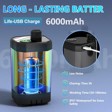 Load image into Gallery viewer, BSEED Portable Shower for Camping with Immersion Water Heater, 6000mAh Rechargeable Camping Shower with Intelligent LED Display, Outdoor Shower for Hiking, Travel, Pets & Car Washing, Wartering Plants
