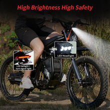 Load image into Gallery viewer, Electric Dirt Bike for Adults - 2500W Motor 37 MPH High-Speed, 25" Fat Tires & Dual Removable Battery (48V-18.2AH*2)