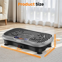 Load image into Gallery viewer, AXV Vibration Plate Fitness Platform Exercise Machine Vibrating Shaking Full Body Shaker Workout Vibrate Stand Shake Board Sport for Weight Loss Fat Burner for Gym Home Office