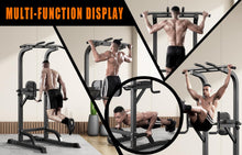 Load image into Gallery viewer, DONIUZ Power Tower Pull Up Bar and Dip Station, Multi-Function Home Gym