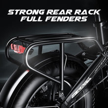 Load image into Gallery viewer, Folding Electric Bike,750W Motor(Peak1000W) Ebike for Adults with 614Wh Li-ion Battery,20"*4.0" Fat Tire 30MPH Electric Bicycle 7-Speed