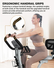 Load image into Gallery viewer, Pooboo Folding Exercise Bike, Foldable Fitness Stationary Bike -Grey