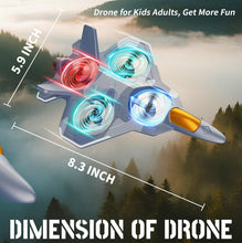 Load image into Gallery viewer, V50 Foam Remote Control Airplane Jet Helicopter Drone Toys for Kids Adults
