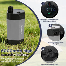 Load image into Gallery viewer, Ann Katy Portable Camping Shower Pump, Rechargeable Electric Outdoor Shower