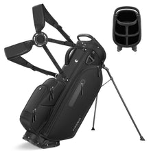 Load image into Gallery viewer, Findway 5 Way Golf Stand Bag, Upgraded Lightweight Golf Bag with Stand, Golf Club Bag with 7 Pockets Dual Strap and Rain Cover for Men Women