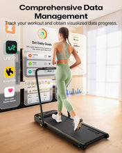 Load image into Gallery viewer, UREVO Smart 2-in-1 Folding Treadmill - Yellow