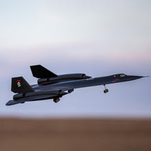 Load image into Gallery viewer, RC Airplane SR-71 Blackbird 40mm Twin EDF BNF Basic Transmitter Battery and Charger Not Included EFL02050