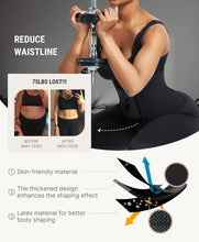 Load image into Gallery viewer, FeelinGirl Women Corset Workout Waist Trainer Body Shaping Workout Body Shaper Black XXL