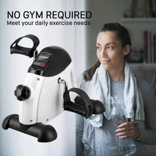 Load image into Gallery viewer, Mini Exercise Bike, Uten Under Desk Bike Pedal Exercise (White)