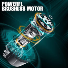 Load image into Gallery viewer, Brushless RC Boats for Adults, 30+MPH 17.7" High Speed Remote Control Boat with Rechargeable Battery (Blue)