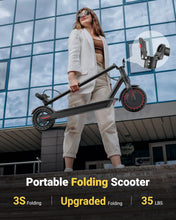 Load image into Gallery viewer, Electric Scooter, 350W Powerful Motor, 16MPH Top Speed,12Miles Long Range, 8.5" Solid Tires Folding Commuter Escooter