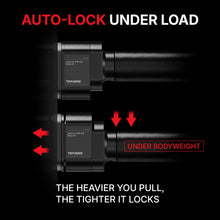 Load image into Gallery viewer, TRAHERE Doorway Pull Up Bar - Black