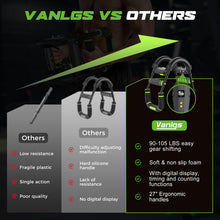 Load image into Gallery viewer, Vlangs Twister Arm Trainer for Men, Adjustable Chest Workout Equipmentwith LED Timer-Green