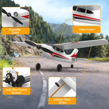 Load image into Gallery viewer, RC Plane for Beginners, 3CH Airplane 2.4Ghz Remote Control Plane for Adults