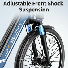 Load image into Gallery viewer, Jasion Roamer Electric Bike for Adults 1200W Peak Motor 528WH Removable Battery,up to 60miles 28MPH City,Blue