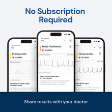 Load image into Gallery viewer, KardiaMobile 1-Lead EKG Monitor, Medical-Grade FDA-Cleared Personal Heart Monitor, Detects Normal, AFib & Arrhythmias, 30 Second Results, Works with Most Smartphones, HSA&FSA Eligible