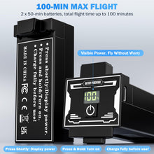 Load image into Gallery viewer, Drones with Camera for Adults 4K, 5.7" FPV Touchscreen, Auto Return, Follow