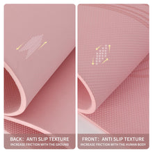 Load image into Gallery viewer, Extra Width & Thick,Comfortable,Non-Slip Exercise Mat-Works Great on All Floor for Stretching,Yoga Studio,Gym or Home Workouts