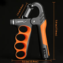 Load image into Gallery viewer, Hautrely 2PCS Hand Gripper Strengthener, 11-220LB Adjustable Resistance Grip Strength Trainer with Counter, Forearm Exerciser for Injury Recovery and Muscle Building (Blue)