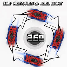 Load image into Gallery viewer, Wall Climbing Remote Control Car, Dual Mode 360° Rotating RC Stunt Cars with Headlight, Rechargeable Toys