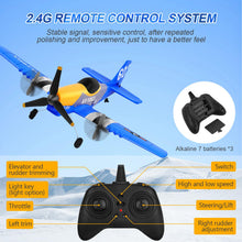 Load image into Gallery viewer, Beffkkip RC Plane 3-Channel 2.4GHZ RC Airplane, P51D Mustang Fighter