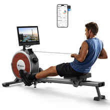 Load image into Gallery viewer, MERACH Rowing Machine Manual-Adjust (HD Screen)