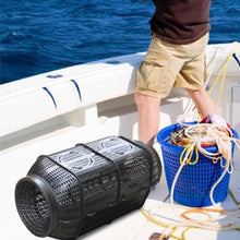 Load image into Gallery viewer, Fish Trap 20in Large Collapsible Fishing Trap Net with One-Way Entry & Auto-Sink Design for Crawfish Minnow EEL Catfish