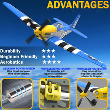 Load image into Gallery viewer, LEAMBE 4 Channel RC Plane, Ready to Fly Aerobatic Aircraft, Easy Control for Beginners