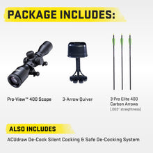 Load image into Gallery viewer, TenPoint Titan X De-Cock, Vektra - 400 FPS - Our #1-Selling Crossbow - Equipped with Pro-View 400 Lighted Scope + ACUdraw De-Cock System