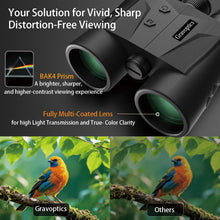 Load image into Gallery viewer, Gravoptics 10x42 Laser Rangefinder Binoculars for Hunting, 2624 Yard(Black)