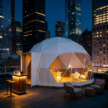 Load image into Gallery viewer, Dome Tent, Luxury Glamping Shelter with Geodesic Frame Design and Panoramic Window, Outdoor Camping Structure for Resort, Event Space, Tourism Project, Garden and Commercial Applications