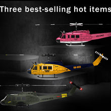 Load image into Gallery viewer, NBJIALIN RC ERA C032 UH-1 Huey Helicopter - Remote Control Helicopters for Adult, 1/48 Sacle 2.4G 6CH Gyro Stabilized Aircraft with Altitude Hold & Optical Flow,3D Stunt Drone (Pink)