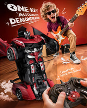 Load image into Gallery viewer, 1:14 Scale 2-in-1 Robot Toy with Gesture Sensing & V997 120 Min Playtime All Terrain Monster Truck