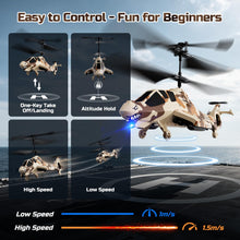 Load image into Gallery viewer, DEERC RC Helicopter for Kids & Adults, 2.4GHz Remote Control Helicopter
