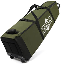 Load image into Gallery viewer, ZEEMO Full-Open Golf Travel Bag for Airlines, Wheeled Club Carrier Bag