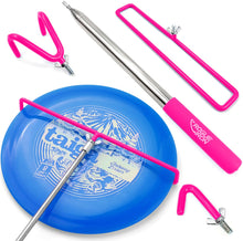 Load image into Gallery viewer, Rogue Iron Sports Disc Golf Retriever Pole Telescoping Disc Golf Accessories Grabber 16 inches to 16ft (Pink, 1, Inches, 1, Inches, 1, Inches, 16, Inches, 1, Inches)