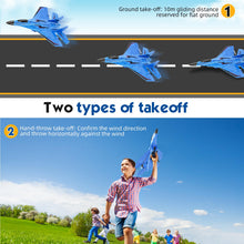 Load image into Gallery viewer, RC Plane, Remote Control Airplane Toy - RC Plane Remote Control Planes 2CH 2.4Ghz Rc Aircraft with Lights