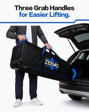 Load image into Gallery viewer, ZEEMO Full-Open Golf Travel Bag for Airlines, Wheeled Club Carrier Bag