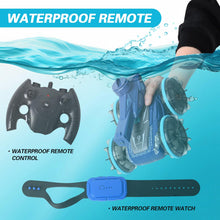 Load image into Gallery viewer, Amphibious Remote Control Truck, Shoot Water Tank RC Cars for Boys, 2.4G Off Road Hand Controlled