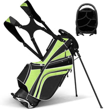 Load image into Gallery viewer, Tangkula Golf Stand Bag with 6 Way Top Dividers, Green