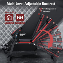 Load image into Gallery viewer, 2026 Adjustable Weight Bench with Leg Extension, 770LBS Foldable Incline Decline Bench Press, 4-in-1 Workout Bench with Roman Chair & Preacher Curl, Full Body Strength Training Equipment for Home Gym
