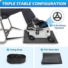 Load image into Gallery viewer, TABEKE Under Desk Bike Pedal Exerciser - (White)