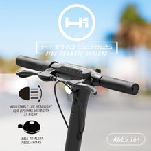 Load image into Gallery viewer, Series Boss R800 Foldable Electric Scooter with 800W Motor, 24 mph Max Speed, 10” Self-Sealing Tubeless Tires, and 28 Mile Range