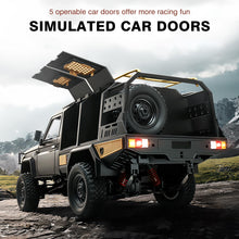 Load image into Gallery viewer, 1/12 Scale RC Crawler, MN-82S LC79 RTR RC Truck 4x4 Off Road Vehicles 2.4GHz RC Rock Crawler Car (Black)