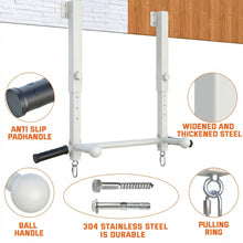 Load image into Gallery viewer, Joist Mounted Pull Up Bar (White)