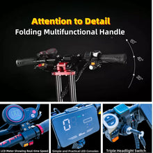 Load image into Gallery viewer, Electric Scooter with Seat, 6000W Double Motor & 52 Mph Max Speed, Up to 120KM Range, 60V/38Ah Large Capacity Battery, Oil Brack