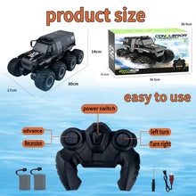 Load image into Gallery viewer, Amphibious Remote Control Car RC Boats Waterproof RC Monster Truck 2.4GHz 8WD 2 Battery Drift RC Stunt Cars